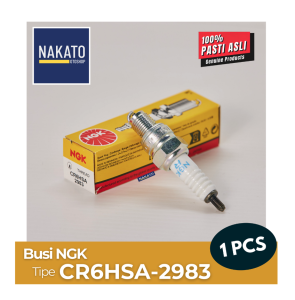 [SATUAN] Busi Motor NGK CR6HSA ASLI Yamaha Mio Xride Fino Nouvo Vega Jupiter Z KLX CR6