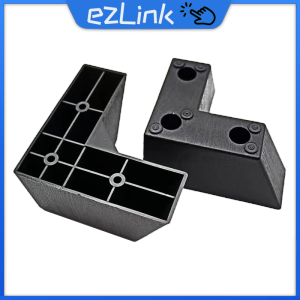 4Pcs 3 Holes Sofa Footings Plasticfootings 100*100*50 Sala Set Footings For Furniture Base