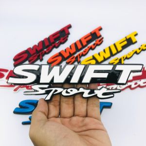 EMBLEM MOBIL SWIFT SPORT EKSTERIOR MOBIL SUZUKI VARIASI TIMBUL 3D BAHAN FIBERGLASS