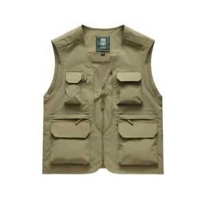 Vest/ Waistcoat/ Outdoor Activity Vest/ Casual Daily Vest/ Breathable/ QuickDry/ Slim Fit/ Fishing/ Hiking/ Camping/ Male/ Adult/ Sports Enthusiasts
