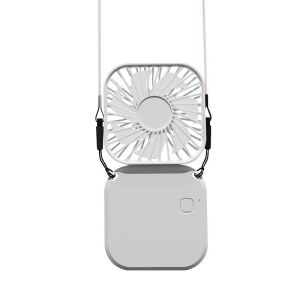 The joy of home Portable Mini Fan Usb Rechargeable Silent Folding Neck Fan Desk Fan Turbine Cooling Rumah Tangga Travel