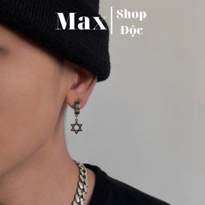 Khuyên Tai Nam Nữ Maxshopdoc GIÁ 1 ĐÔI Khuyên Tai Nam Không Cần Bấm Lỗ Khuyên Tai Kẹp Nhiều Lựa Chọn