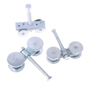 BJ🔩🔧🔗 Mạnh mẽ bền cửa ròng rọc nặng cửa trượt treo bánh xe công nghiệp cửa trượt cửa nhà Máy treo đường sắt Gấu 400kg