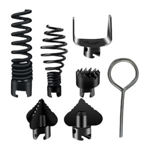 7Piece Drain Cleaner Combination Cutter Head Drain Opener Set Featuring Corrosion Resistant For Long Last Performances