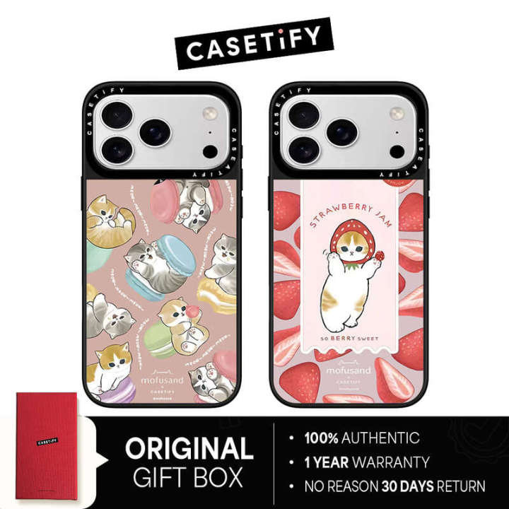 CASETiFY Mofusand Mirror with Magsafe for 17 16 15 / iPhone 14 13