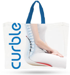 ถุงผ้า Curble ใส่เบาะรองนั่งเพื่อสุขภาพ