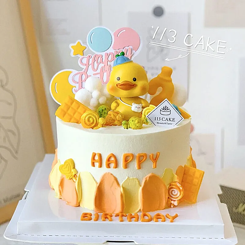 Duckys In The Tub - CakeCentral.com