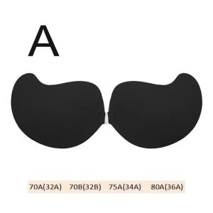 3CM Thick Adhesive Padded Bra Push Up Strapless Bra Reusable Invisible Nipple Tape Nipple Cover Selicon Bra Anti Drop Reusable Nonwoven Paddings