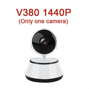 ALPHA V380 Q6 CCTV Camera Connect Cellphone HD 360 Rotation Night Vision With Audio Automatic Tracking Smart IP Camera