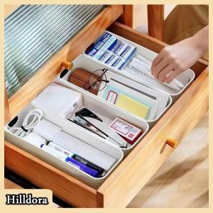 [Hilldora] 1 3ชิ้นกล่องเก็บของอเนกประสงค์ตั้งโต๊ะอุปกรณ์อาบน้ำกล่องพลาสติกเก็บของจิปาถะกล่องจัดระเบียบลิ้นชักจัดระเบียบเครื่องสำอาง