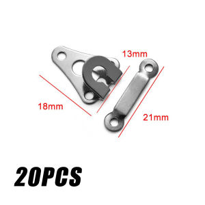 20PCS Trouser Hook Multi Purpose Garment Clips Adjustable Waistband Fixing Tropical Climate Use