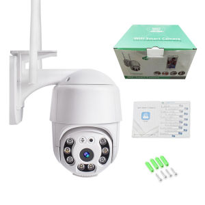 【COD】CCTV Camera Outdoor Wireless WIFI Two-Way Audio IP Camera Connected To Phone 1080p High-definition Night Vision Outdoor IP65 waterproof CCTV high-Definition Dome Ip Rotatable 360° Automatic Tracking Camera CCTV Security Camera
