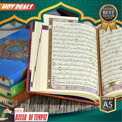 Alquran 30 Juz Lengkap Tajwid Warna Warni Custom Nama Al Quran Tajwid Sedang Non Terjemah Al Quddus