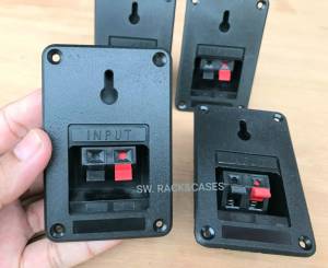 แท็ปติดหลังตู้ลำโพง (ราคาต่อแพ็คจำนวน 4 ตัว) รหัส Pw-05 อุปกรณ์ตู้ลำโพง วัสดุเกรดดีพลาสติก ABS ขนาด 6x9x3cm สวยแข็งแรงได้มาตรฐาน