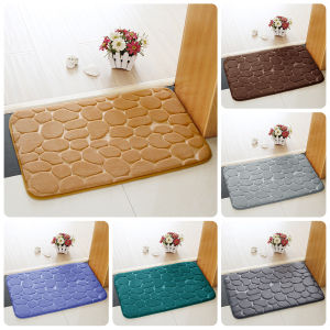 Keset Lantai Lembut dan Nyaman Ukuran 60 cm x 40 cm Memory Foam Menyerap Air / DD-16B