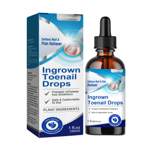 West Month Ingrown Toenail Drops น้ำยาซ่อมแซมเล็บฝัง ซ่อมแซมเล็บเท้าที่ฝังใน ผ่อนคลายและทำให้เล็บอ่อนนุ่ม ดูแลเล็บ 30ml