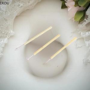 💕💞【Special price】ERDU ชุดเข็มทดสอบสปริง100ชิ้นขา P75-A2 B1 E2 E3เส้นผ่านศูนย์กลางภายนอก1.02มม. โพรบ PCB