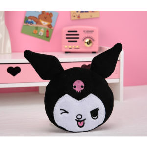 Dompet Koin Karakter Kuromi dan Kirby / Pouch Mini Kartun Sanrio / Dompet Karakter Sanrio Kuromi Kirby / Dompet Mini Halus Lucu / Dompet Boneka Kuromi