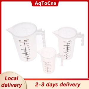 [COD] AqToCna Ship within 24 hours 100 250 500ML  Measuring Cups Jug Clear Baking Kitchen Flour Water with cover Sc
