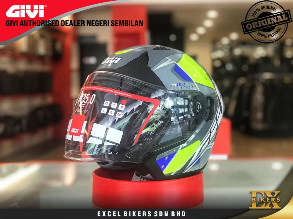 Givi double visor store helmet