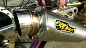Silincer Knalpot Racing DES PRO Original Kompetisi p20 Fantera bass padat gahar bass alus