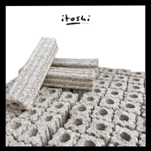 ITOSHI 10 Pcs Brown Bio Filter Media Tube Quartz Nano Pillar Far Infrared Bacteria House Aquarium Fish Tank Koi Pond Nitrifying