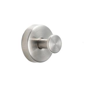 Stainless steel metal hook none rusting strong load-bearing none punching home decoration hooks essential for household and commercial use (2-pack)