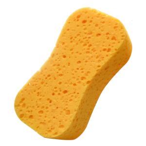 Large Yellow Car Sponges With Anti Scratch Features Suitable For Cleaning Wheels Windscreen & Vehicle Exterior Bodywork