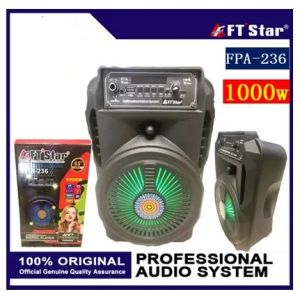 Megapro FPA-236 6.5 inch square dance audio Bluetooth mobile drawbar speaker player k song high power tone