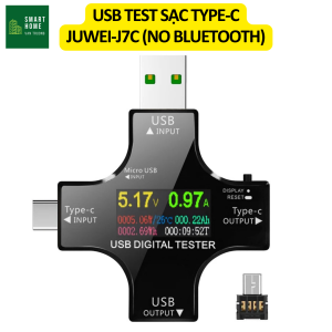 Đồng Hồ Vạn Năng Kỹ Thuật Số Màn Hình LCD Cổng USB Type C