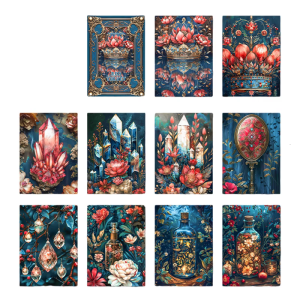 30Sheets Retro Craft Paper Pack Antique Background Decoration Paper Scrapbooking Supplies For Scrapbook Journal Album