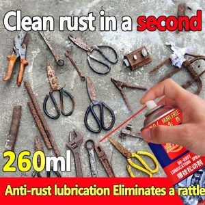 BunMo Strong Rust Remover for Metal steel Tough Rust Removal Lubricant Anti Rust Spray Cleaner