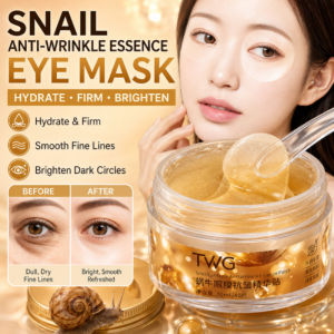 ✨ Eye Mask Essence / Snail Eye Mask Essence / Anti-Wrinkle Moisturizing Hydrating Eye Mask / Eye Patch Sheet For Dry Skin Care - Snail Anti-Wrinkle Essence Moisturizing Nourishing Eye Mask