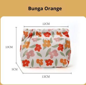 Tas Penyimpanan Lipstick Kosmetik tas mini LURUS penyimpanan Kabel Data / Multifungsi Portable Bentuk Kotak Motif Kartun / tas mini / tas kosmetik / pouch make up  SH S04