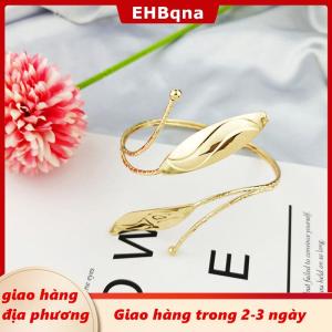 [COD] EHBqna 3PF Ship within 24 hours Bohemian bướm lá quyến rũ trên vòng đeo tay chuỗi cánh tay kim loại Rỗng ra mô hình hình học cánh tay Retro Cuff Bangle Vòng đeo tay cơ thể