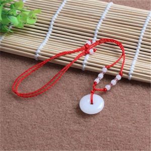[Bayar di Tempat] Kalung Pria Wanita Batu Giok Asli Alam Natural