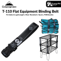 CAMPINGMOON T-110 Flat Equipment Binding Belt Black Thick Nylon POM Buckle 145cm Outdoor Camping Luggage Tool Bandage Rope Strap Webbing. 