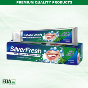 SILVER FRESH with silver ion technology Anti-bacterial Toothpaste 100% Authentic product