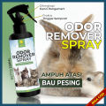 ODOR REMOVER PINE Penghilang Bau Pesing Pipis Kencing dan Kotoran Kucing Kelinci Hamster Landak Mini Sugar Glider Anjing Doggie Pasir Zeloid Pasir Gumpal Zeolit Silica Tofu Litter Box. 