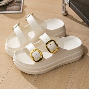 SAROMON(Surabaya) Sandal Wanita Kekinian Sandal Jelly Wanita Korea Tinggi Sandal Fuji Cewek Wedges
