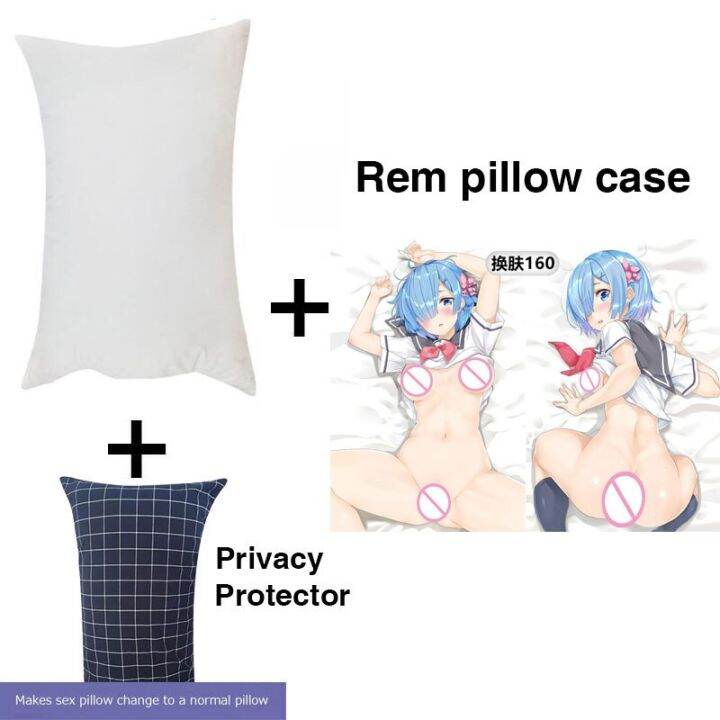 Rezero Rem Dakimakura Sex Anime Pillow With Hole For Sextoys Otaku Onahole Dakimakura Waifu 1909