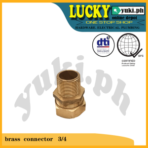 BRASS CONNECTOR ( 1/2 3/4 )