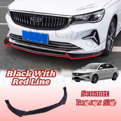 Proton S70 Front Bumper Sporty Skirt Lips Proton S70 Skirt Car Accessories Decoration
