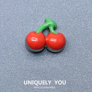 JIBBITZ cross charms ตัวติดรองเท้า เชอร์รี่หัวใจเห็ด ดีไซน์หวาน ตัวติดรองเท้า cross