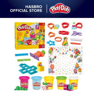 Play-Doh Party Gifts Set Make Pretend Presents 16 Accessories Arts & Crafts Toys for Kids 2+
