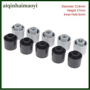 aiqinhaimaoyi 5Pcs Plastic Half Shaft Knob Potentiometer Encoder Knob D-Shaped Inner Hole 6mm