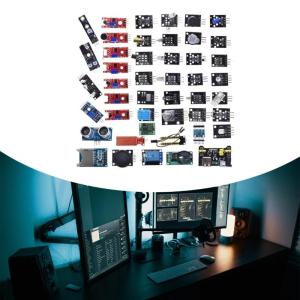 Multifunctional Sensoring Modules Set for Home Automation DIY Projects and Electronics Learning