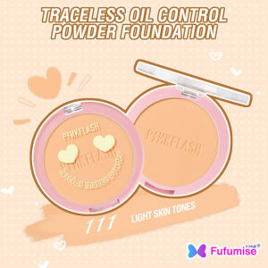 PINKFLASH Lasting Matte Pressed Powder PF-F08 (✔BPOM) PINK Flash