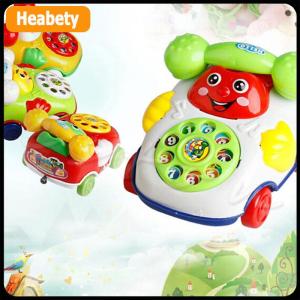 【2-3 days delivery】 1Pc baby toys music cartoon phone educational developmental kids toy gift