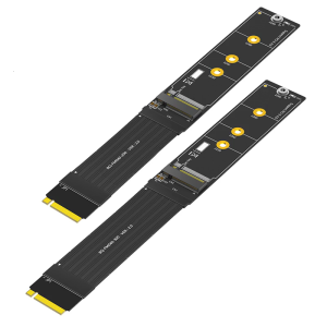 M.2 NGFFs สายพ่วง NVME ตัวเชื่อมต่อ180องศา PCIe การเพิ่มประสิทธิภาพของสัญญาณสำหรับ2230 2242 2260 2280